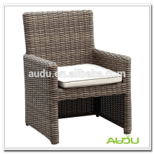 Audu Outdoor Furniture General Use and No Folded High Back Wicker Rattan Chairs